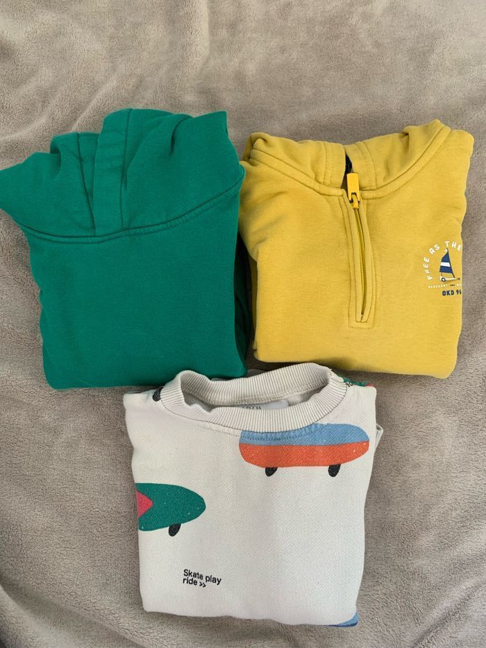 Lot de 3 sweat-shirts 4 ans
