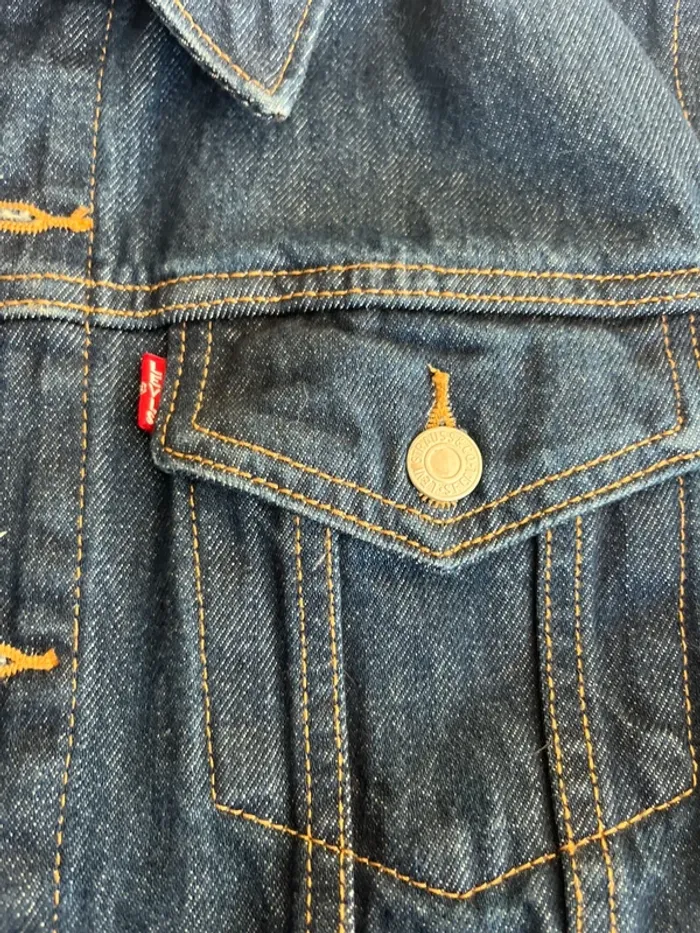 Veste jeans Levi’s femme taille L - photo numéro 4