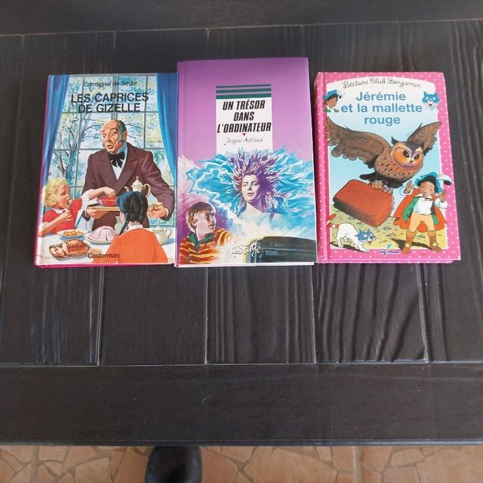 3 livres enfants 3 euros le lot