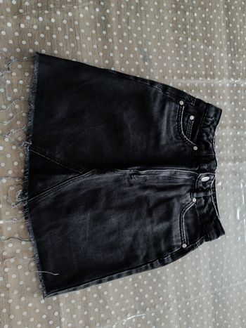 Jupe en jean noir