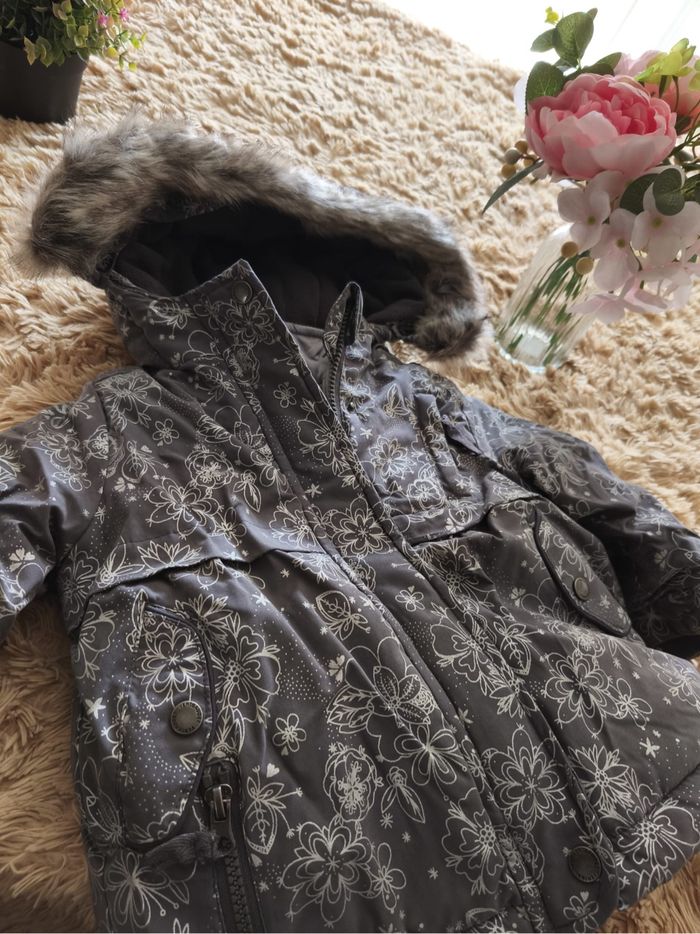 Veste chaude fille 2 en 1