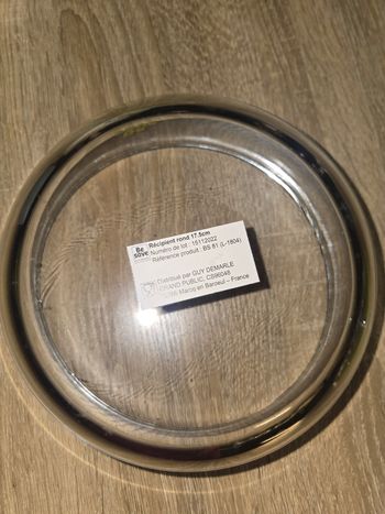 Récipient rond 17,5 cm
