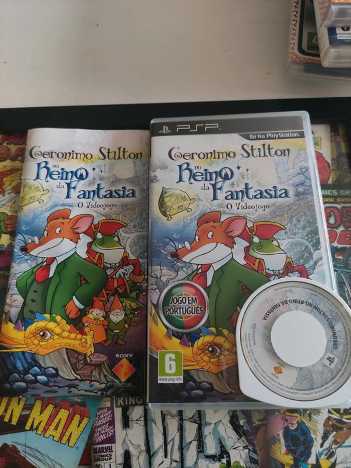 Lot jeux PSP enfant Les sims 2, Geronimo Stilton, Buzz, eyepet, Invizimals - photo numéro 4