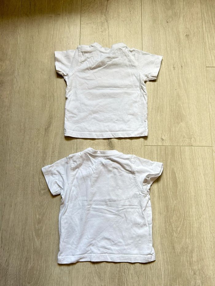 Lot de 2 tshirts 6 mois gemo - photo numéro 3