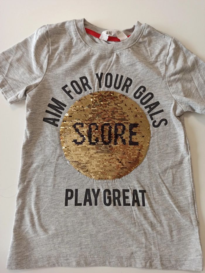 T-shirt H&M 6/8 ans - photo numéro 3