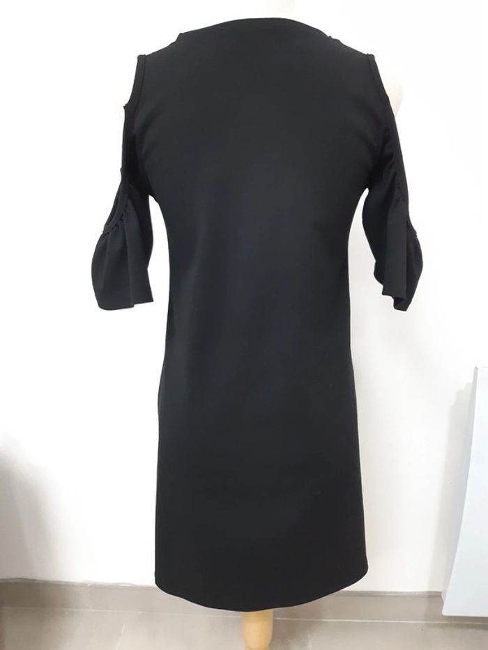 Robe noire épaules dénudées Astrid Black Label T34 - photo numéro 4
