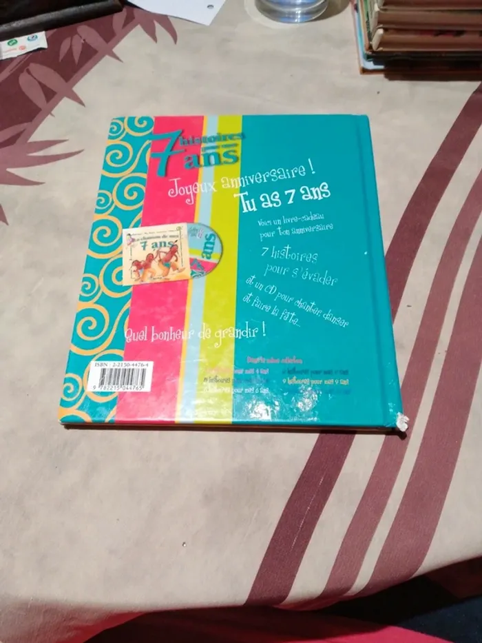 Livre 7 histoires pour mes 7 ans - photo numéro 2