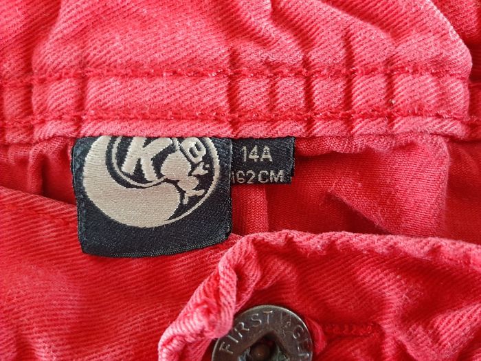 Jeans rouge 14 ans - photo numéro 4