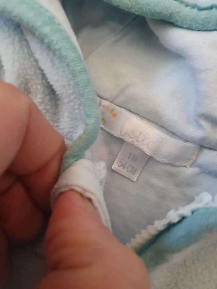 Gilet polaire 54cm 1mois - photo numéro 2