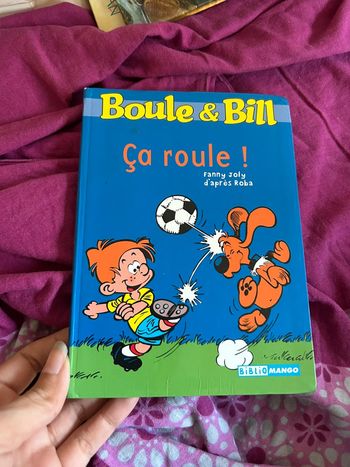Livre boule et bill ça roule bibliomango
