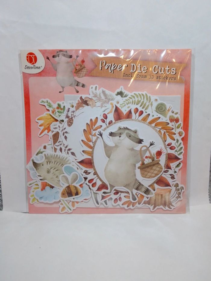 Papier Die Cuts - Déco Time
