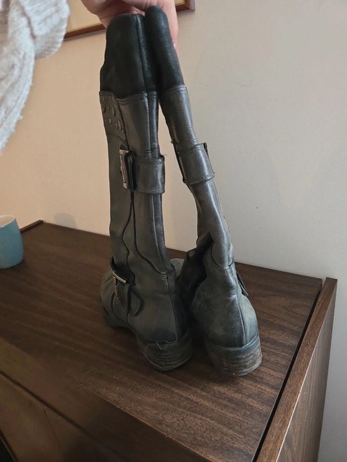 Bottes cuir 36 - photo numéro 5