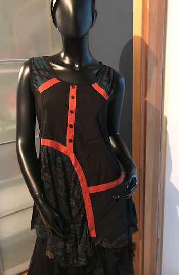 Tunique asymétrique