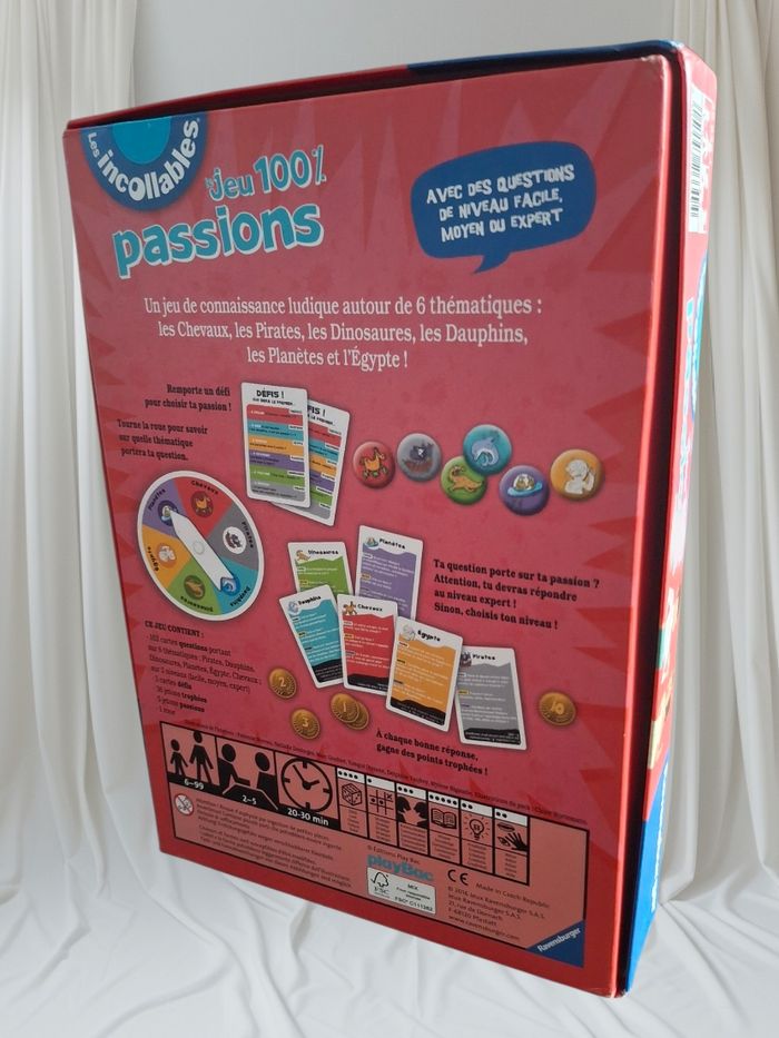 Lez incollables ravensburger questions et défis jeu de société - photo numéro 2