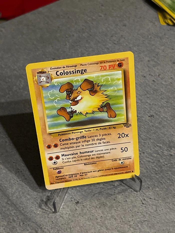 Carte Pokémon colossinge jungle