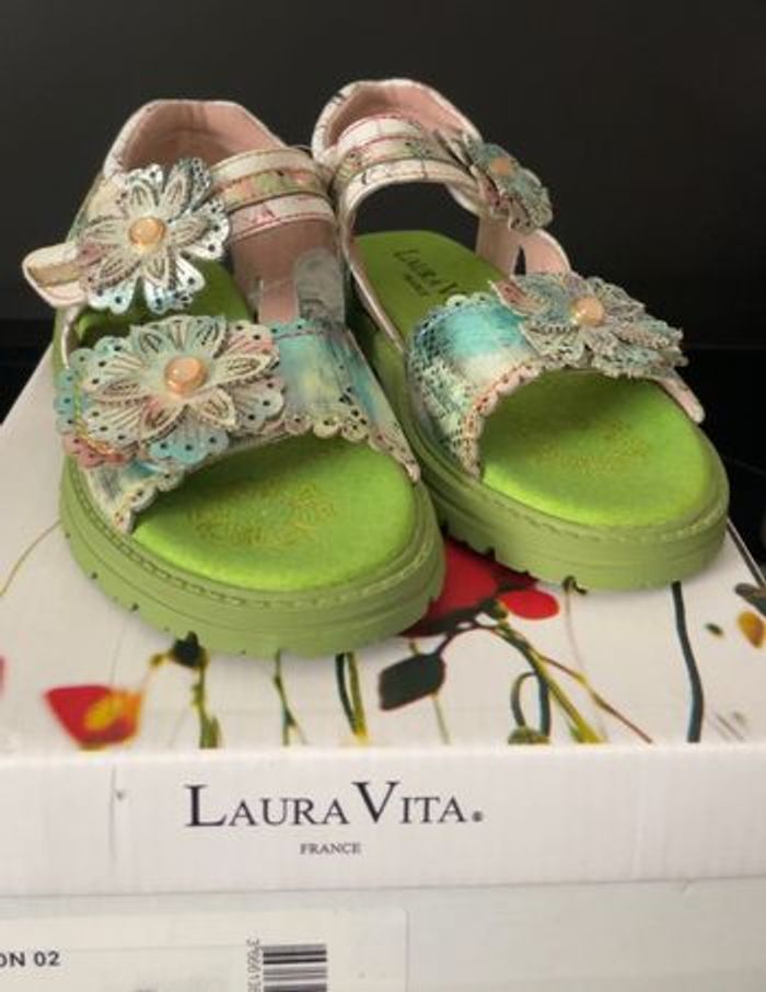 Sandale cuir Laura Vita neuve - photo numéro 6