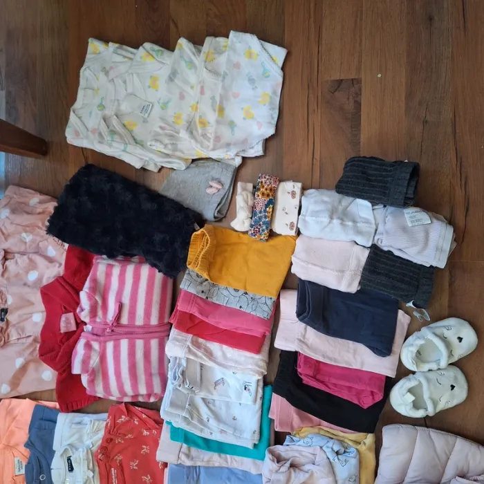 lot de vêtement bébé fille 6mois - photo numéro 2