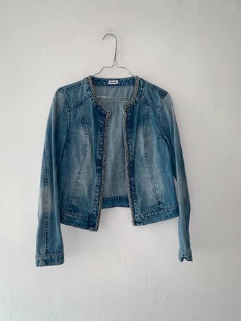 Veste en jeans bleu femme taille 40
