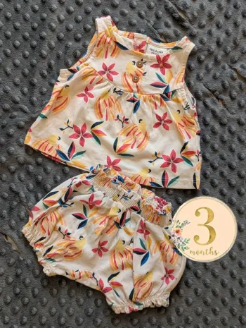 Ensemble bébé fille 3 mois – Tape à l’Œil – Neuf