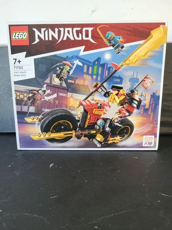Lego ninjago neuf 71783 moto robot de kai