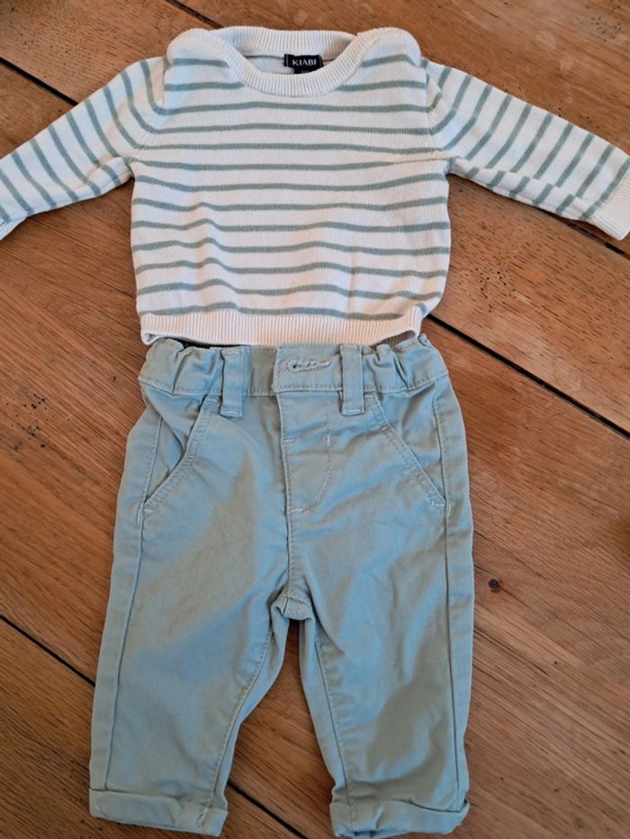 Tenue pull jeans 1 mois