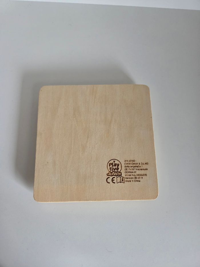 🐢 Puzzle Enfant Bois Tortue - Playtive Junior - Éveil & Motricité - photo numéro 2