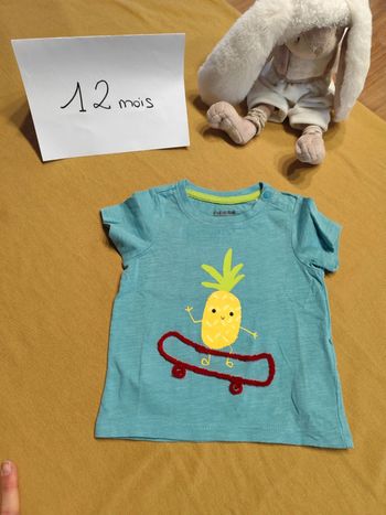 T shirt mixte 12 moisy