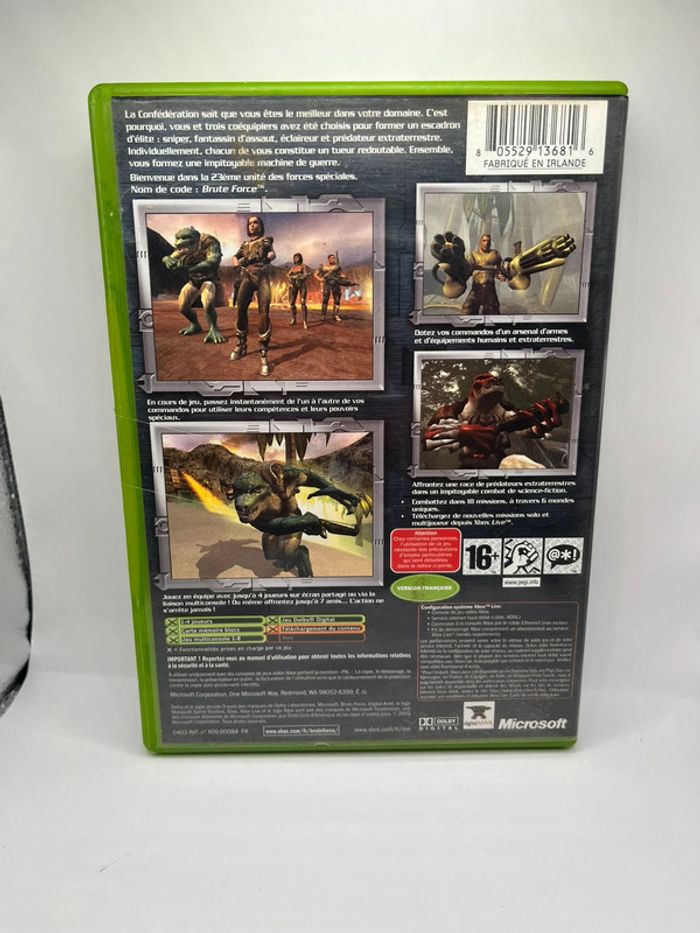 Brute Force Original Xbox Game - Pal FR Cib - photo numéro 2