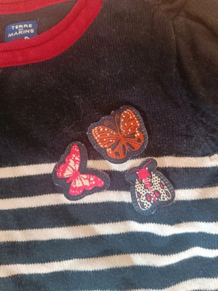 Robe en tricot Terre de marins 3 ans - photo numéro 4
