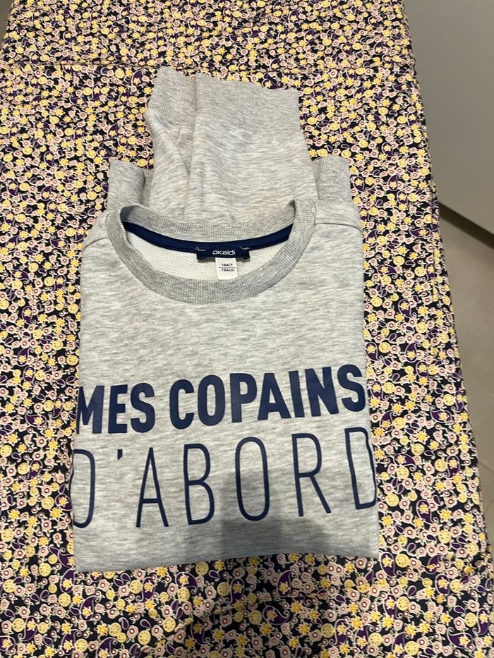 Sweat okaidi 14 ans - photo numéro 3