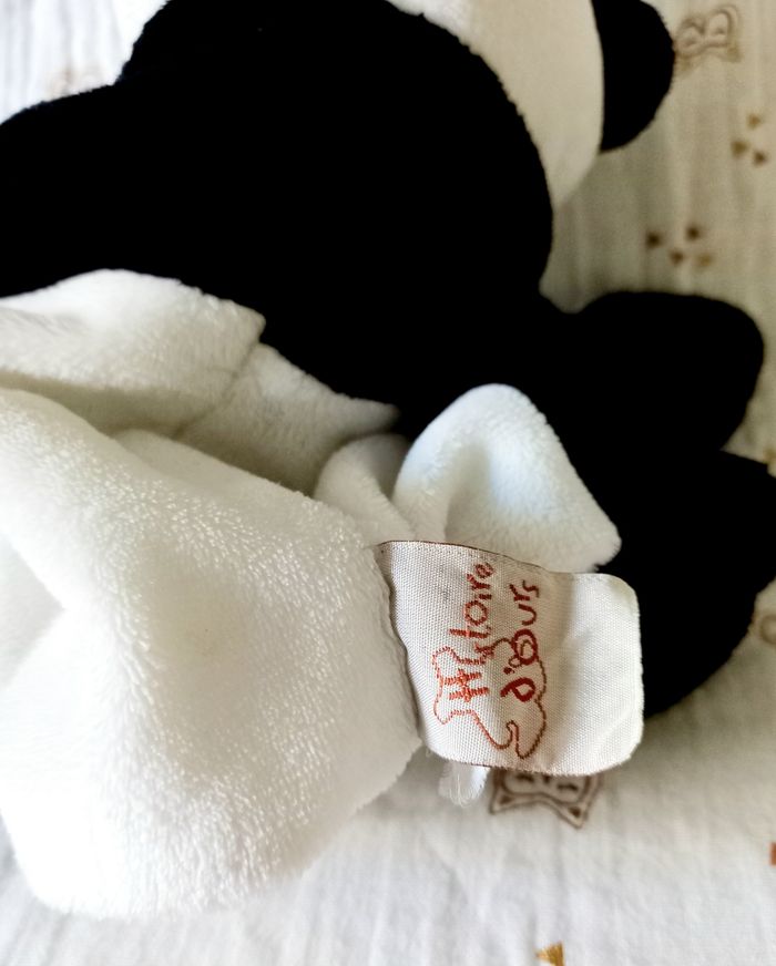 Doudou panda marionnette Histoire d'ours - photo numéro 3