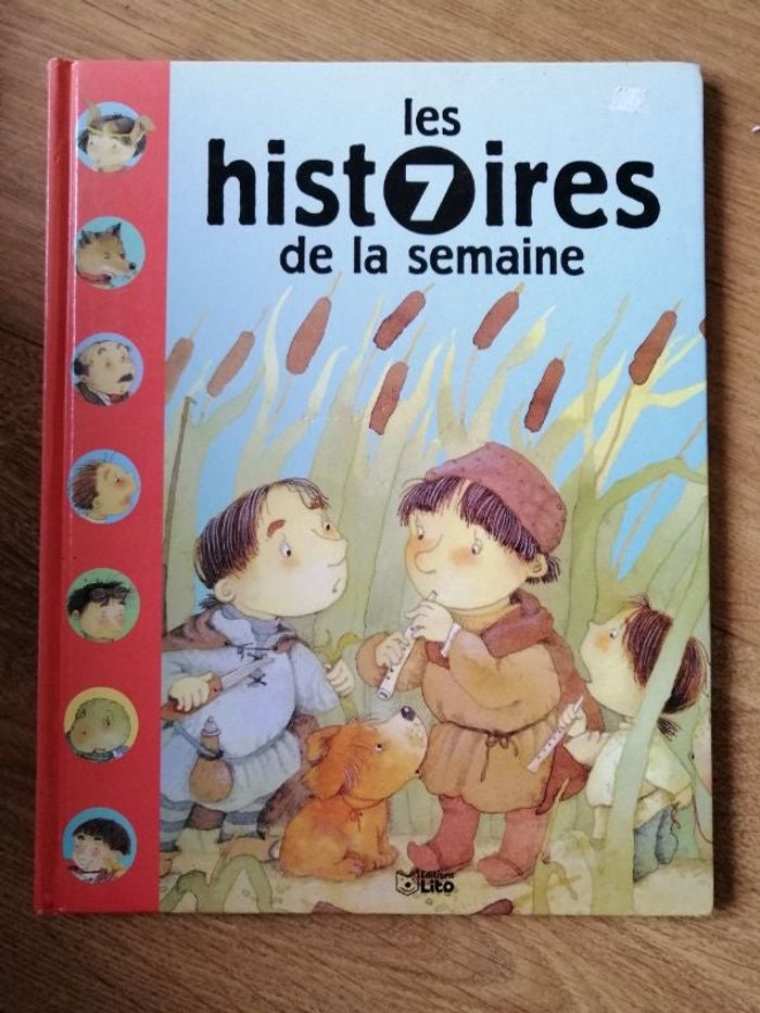 Livre Les 7 histoires de la semaine en très bon état
