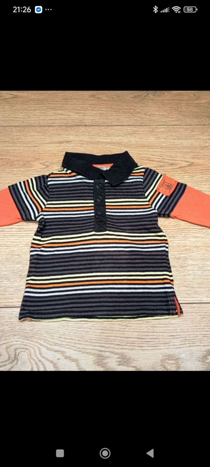 Lot T-shirts manches longues taille 9 mois - photo numéro 6