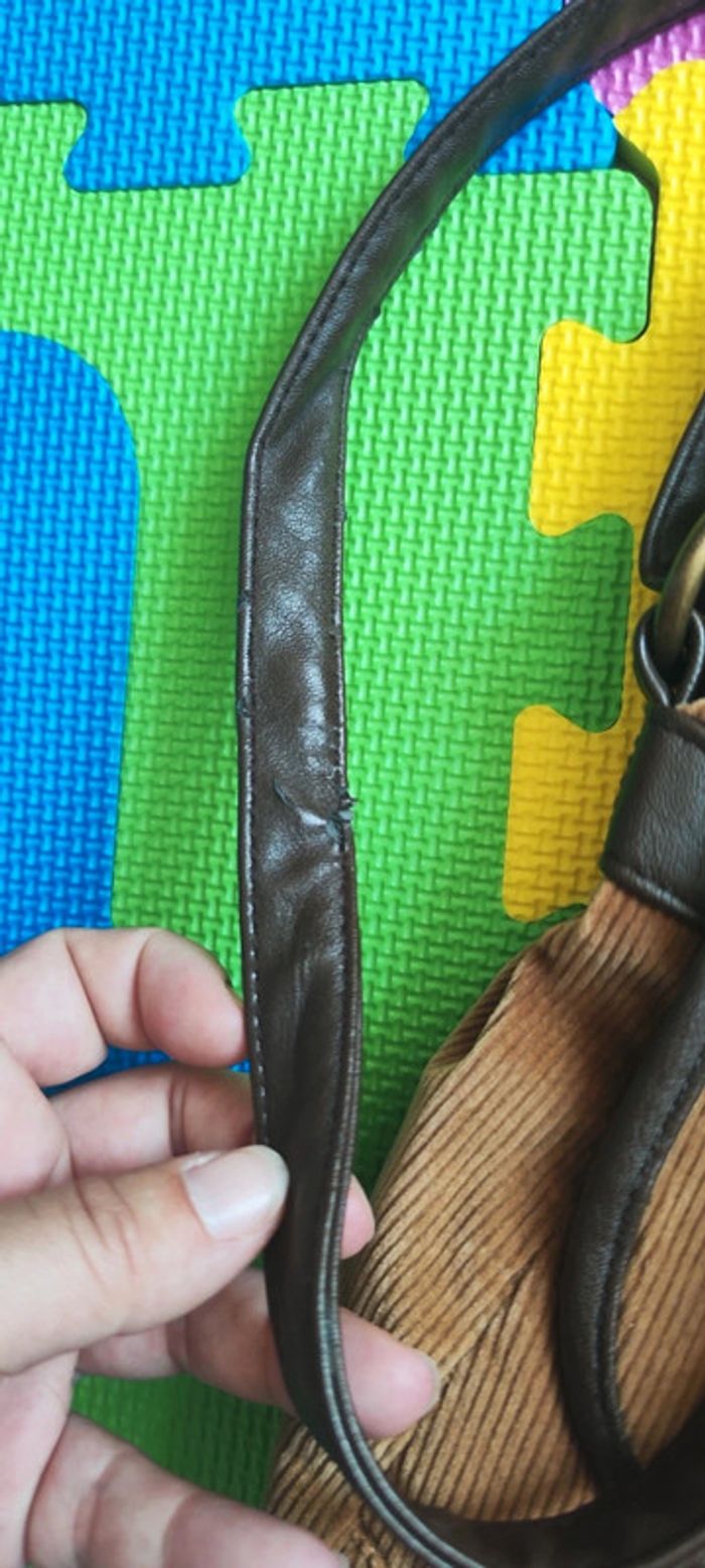 Sac en velours côtelé femme - photo numéro 7