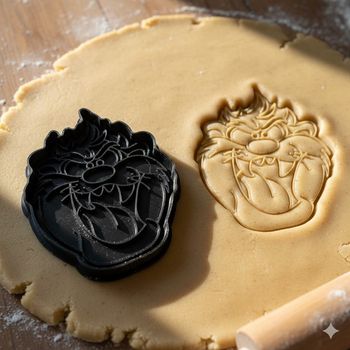 Emporte-pièce Taz Looney Tunes 8 cm pour biscuits et pâtisserie