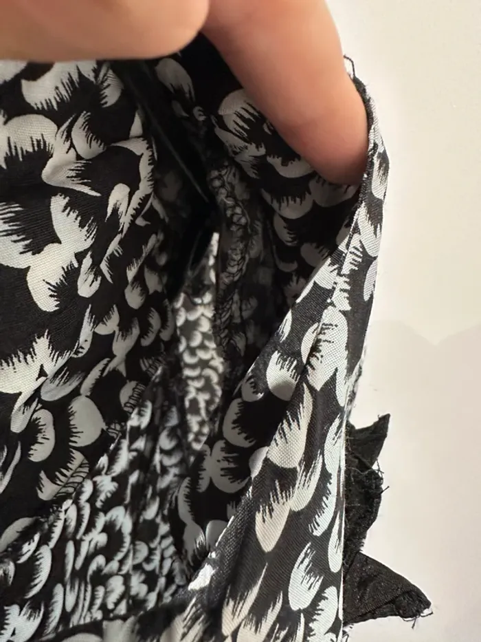 Robe longue motifs noirs - photo numéro 8