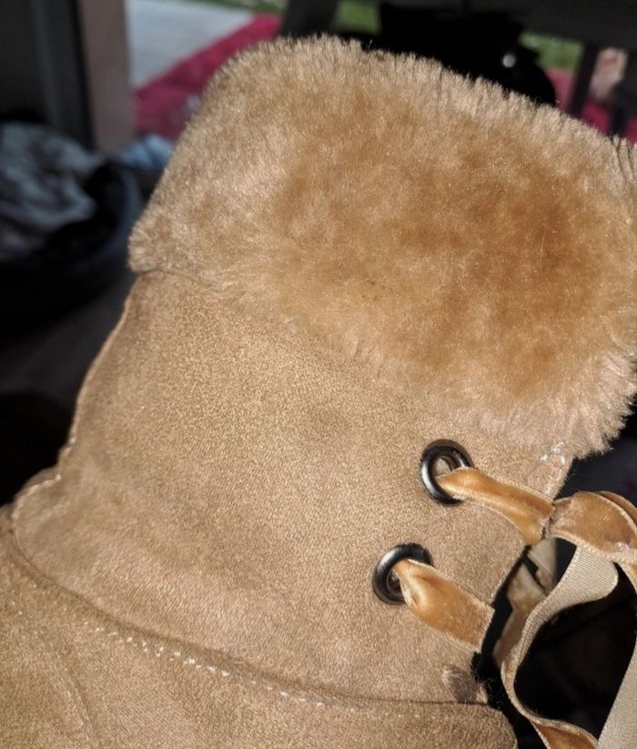 Chaussures  hivernal à moumoute - photo numéro 6