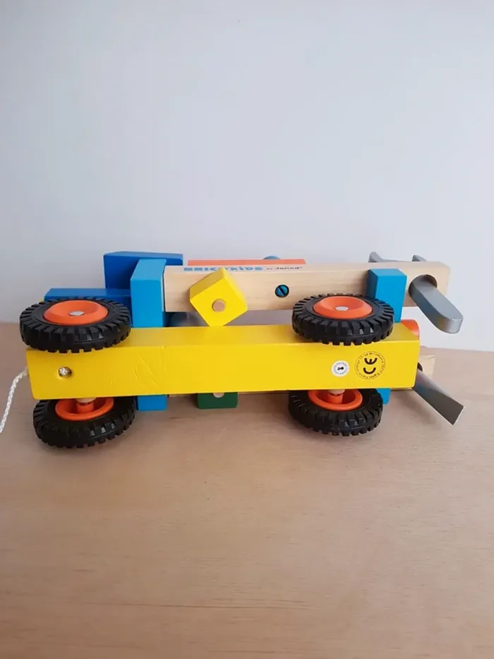 Janod Camion Brico'kids outils en bois bricolage - photo numéro 12