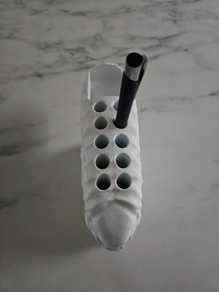 Porte bics blanc Allien - photo numéro 2