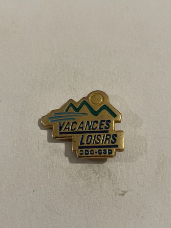 Pin’s Vacances loisirs