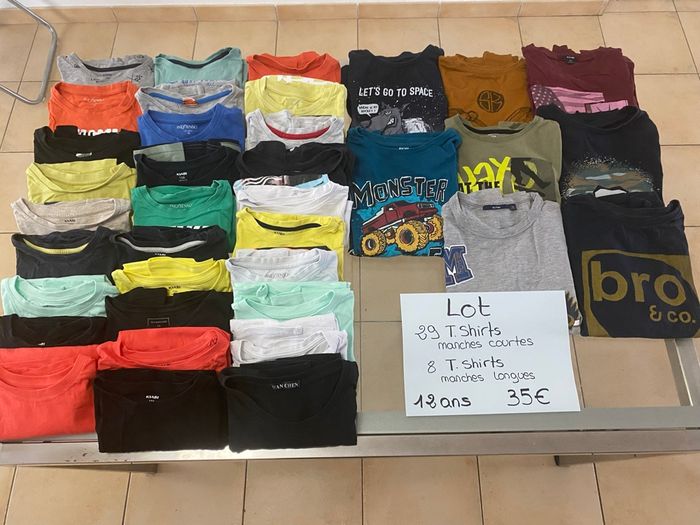 Lot t-Shirts 12 ans