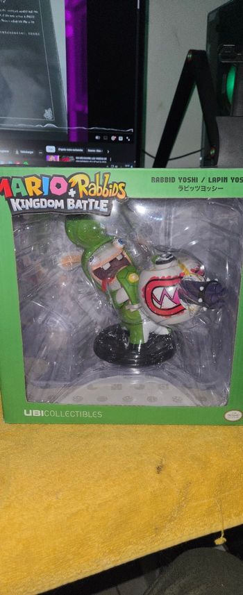 Figurine Yoshi Lapin du Jeu Vidéo : Mario + Lapins Crétins Kingdom Battle