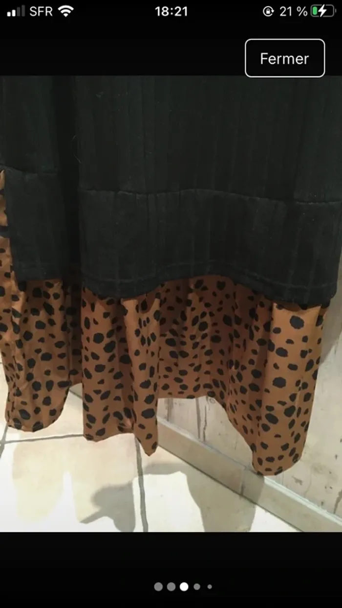 Magnifique robe en 50 excellent état matière agréable à porter de chez Shein - photo numéro 3