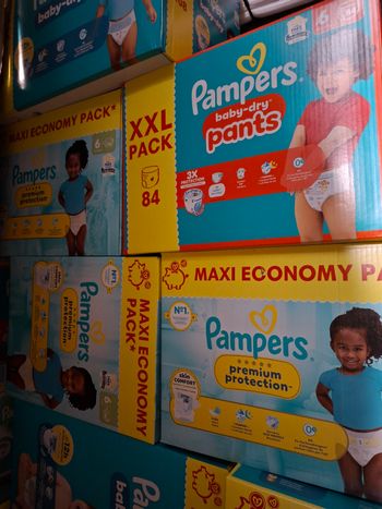 Couches Pampers XXL