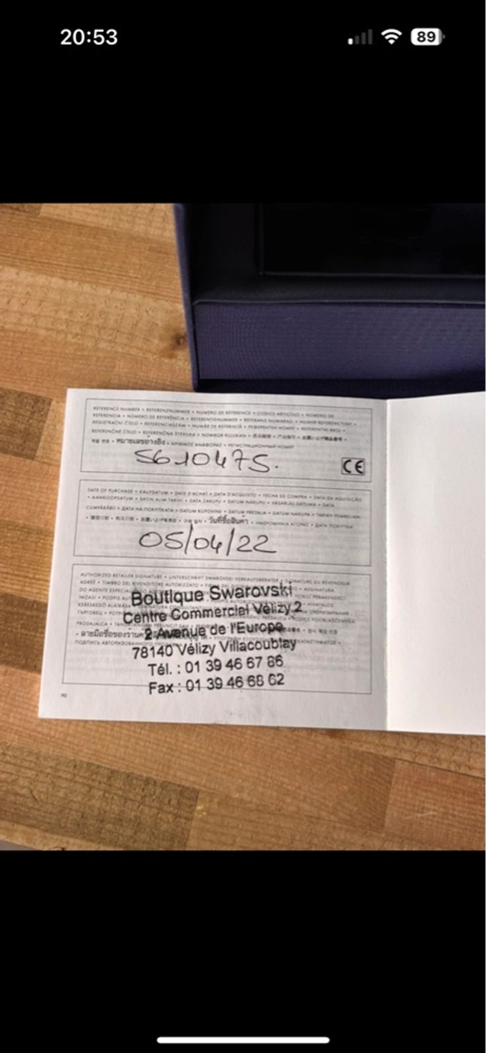 Montre Swarovski - photo numéro 3