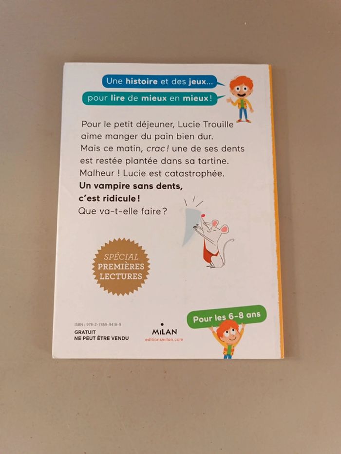 Lucie trouille perd ses dents je sais lire 6 à 8 ans - photo numéro 2