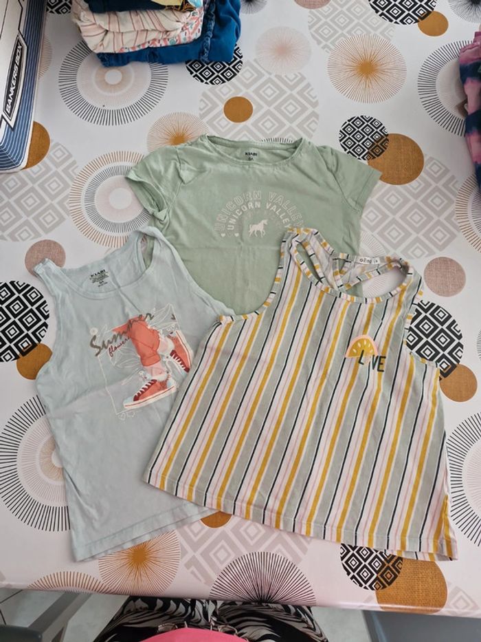 Lot t-shirts 8 ans