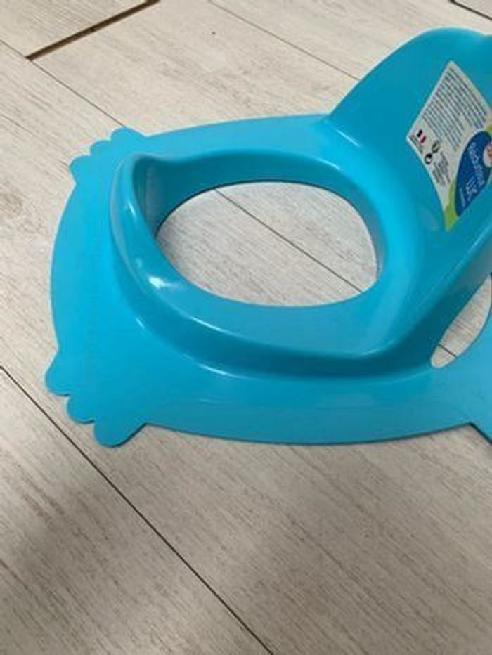 Réducteur  toilettes bleu - photo numéro 4
