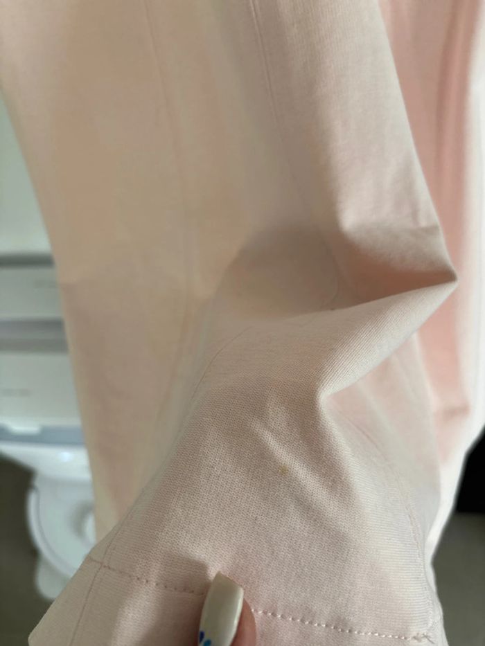 Robe sans manche rose pale Zara taille L - photo numéro 6