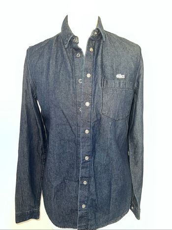 Chemise jean Lacoste